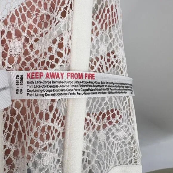 NWOT Out From Under Weekend In Marrakesh Halter Lace Ivory Corset, Small - Picture 9 of 9